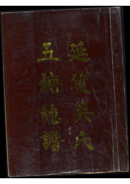 福建吴氏族谱-延陵吴氏五塘总谱.pdf电子版缩略图