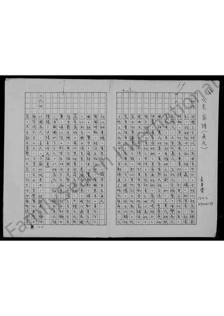 福建吴氏族谱-吴氏父系家谱.pdf电子版缩略图