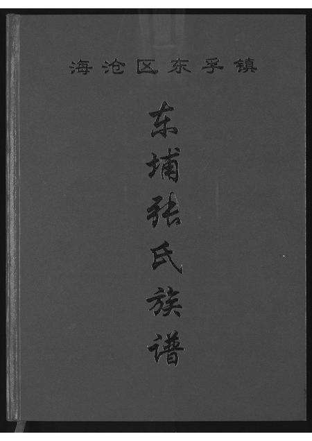 福建张氏族谱-海沧区东浮镇东埔张氏族谱.pdf电子版缩略图