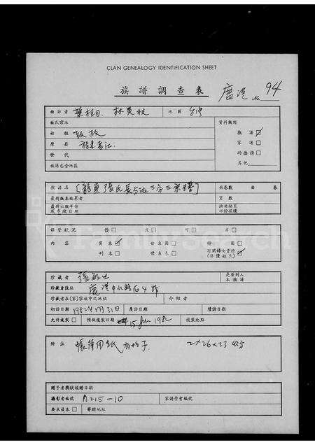 福建张氏族谱-龙屿张氏长分派三房三家谱.pdf电子版缩略图