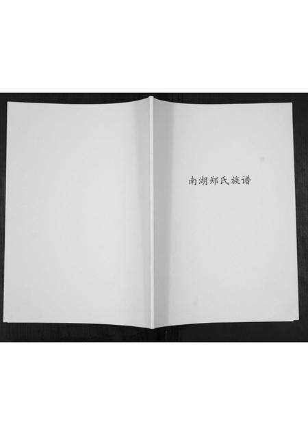 福建郑氏族谱-南湖郑氏族谱[不分卷].pdf电子版缩略图