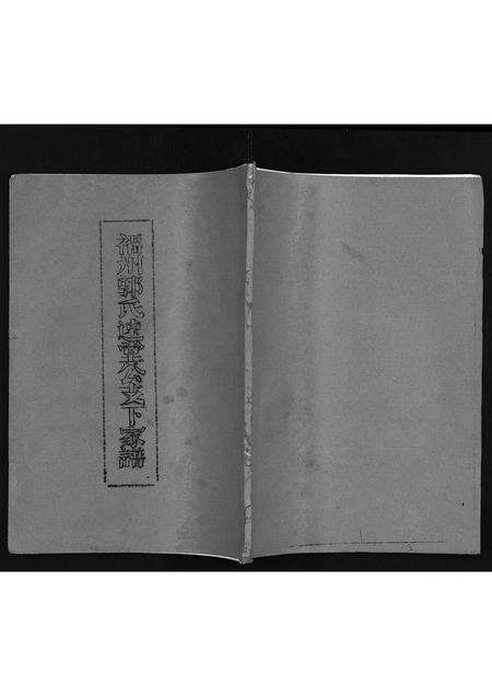 福建郭氏族谱-福州郭氏远堂公支下家谱[不分卷].pdf电子版缩略图