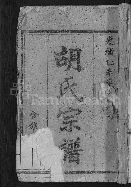 福建胡氏族谱-汀西胡氏族谱 [14卷].pdf电子版缩略图