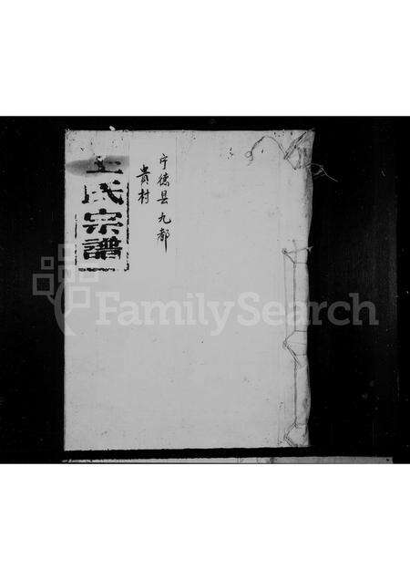 福建王氏族谱-太原王氏宗谱.pdf电子版缩略图