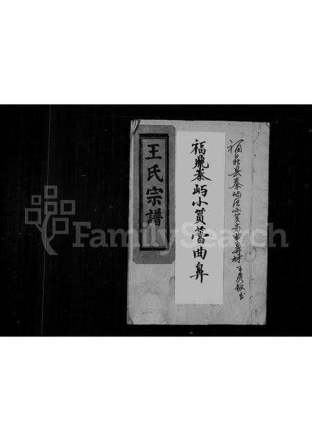 福建王氏族谱-王氏宗谱.pdf电子版缩略图