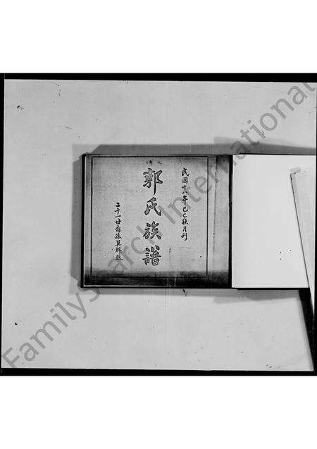 广东郭氏族谱-大埔郭氏族谱 [2卷].pdf电子版缩略图