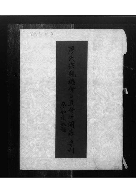 广东廖氏族谱-廖氏宗亲总会自置会所开幕专刊.pdf电子版缩略图