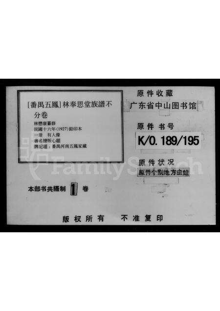 广东林氏族谱-林奉思堂族谱.pdf电子版缩略图