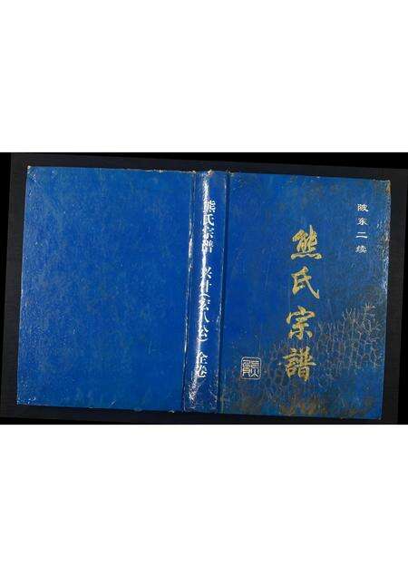 河南熊氏族谱-熊氏宗谱.pdf电子版缩略图