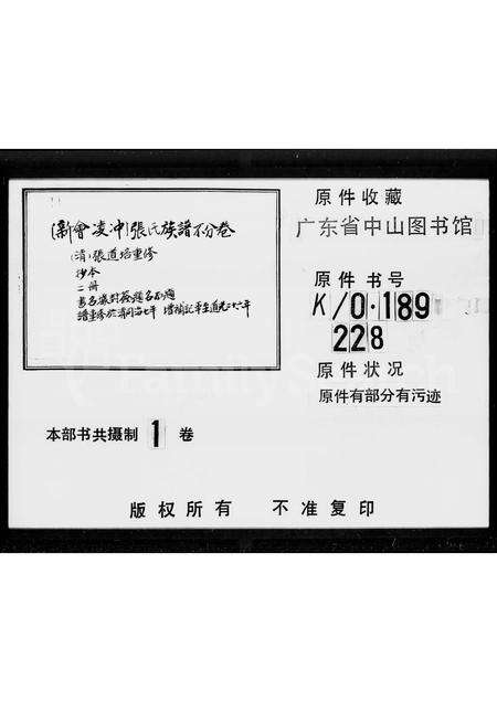 广东张氏族谱-凌冲张氏家谱.pdf电子版缩略图