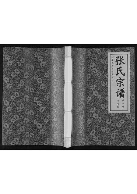 河南张氏族谱-张氏宗谱[2卷].pdf电子版缩略图