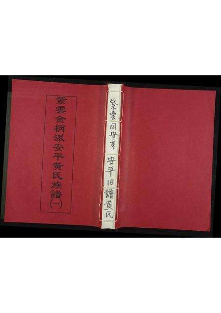 福建黄氏族谱-紫云金柄派安平黄氏族谱(一).pdf电子版缩略图