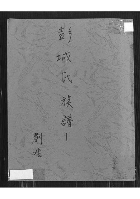 广东刘氏族谱-彭城氏族谱刘姓.pdf电子版缩略图