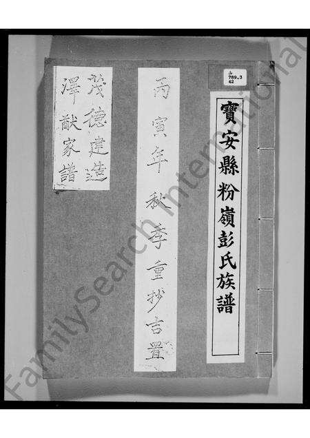 广东彭氏族谱-粉岭彭氏族谱.pdf电子版缩略图