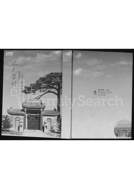 河南秦氏族谱-秦氏家谱 [不分卷].pdf电子版缩略图