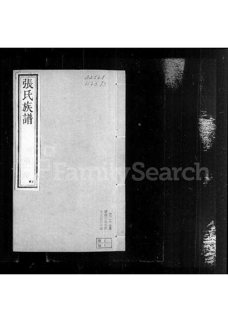 河南张氏族谱-长垣于陵张氏族谱 [5卷].pdf电子版缩略图