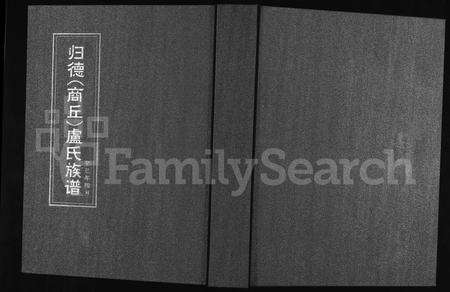 河南卢氏族谱-归德(商丘)卢氏族谱.pdf电子版缩略图