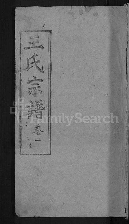 河南王氏族谱-王氏宗谱 [8卷].pdf电子版缩略图