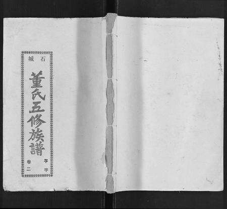 江西、福建董氏族谱-石城董氏五修族谱[卷数不详].pdf电子版缩略图