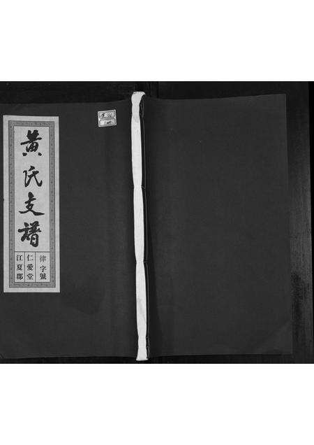 安徽黄氏族谱-黄氏支谱.pdf电子版缩略图