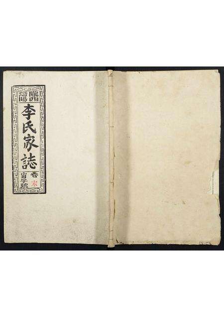 安徽李氏族谱-李氏家志.pdf电子版缩略图