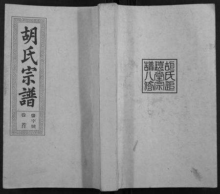安徽胡氏族谱-胡氏宗谱 [21卷首1卷].pdf电子版缩略图