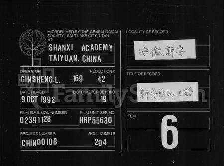 安徽许氏族谱-新安许氏世谱.pdf电子版缩略图