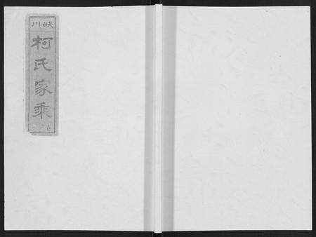 安徽柯氏族谱-峡川柯氏宗谱[54卷].pdf电子版缩略图