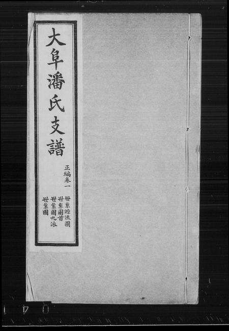 安徽潘氏族谱-中阜潘氏支谱 [23卷].pdf电子版缩略图