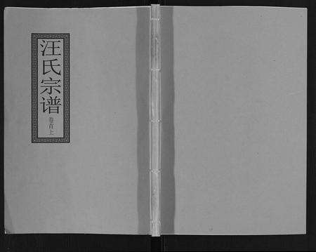 安徽汪氏族谱-汪氏宗谱[10卷,首1卷,末1卷].pdf电子版缩略图