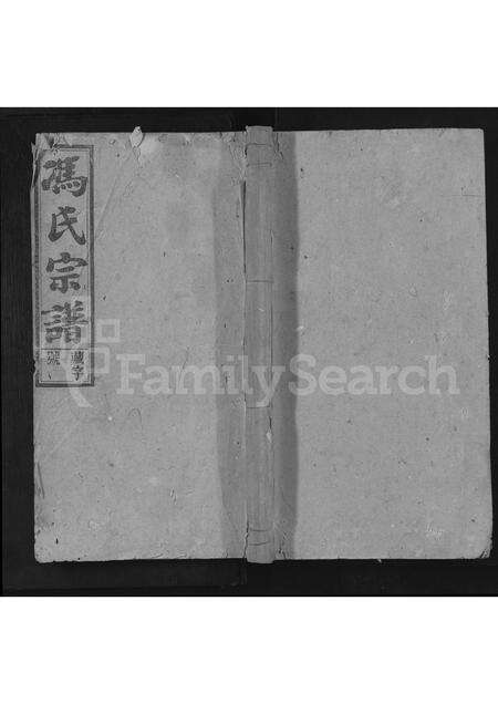 安徽冯氏族谱-冯氏宗谱 [残卷].pdf电子版缩略图