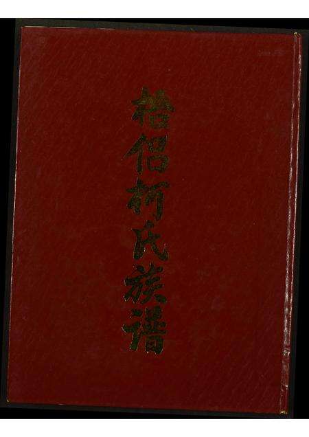 福建柯氏族谱-梧侣柯氏族谱.pdf电子版缩略图