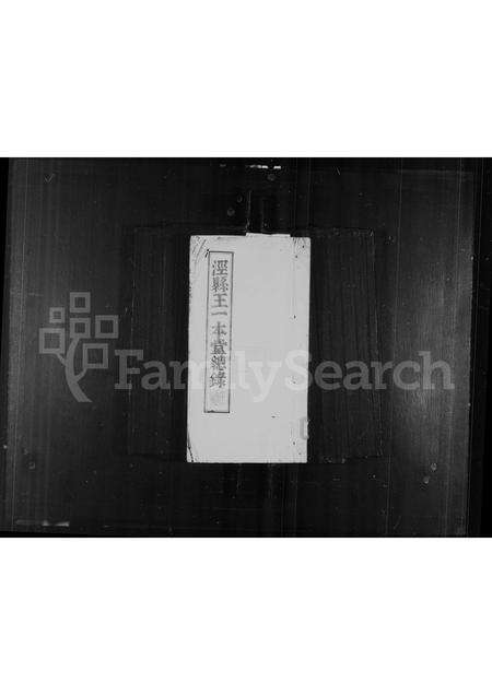 安徽王氏族谱-泾县王一本堂总录 [2卷].pdf电子版缩略图