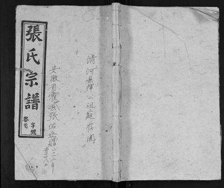 安徽张氏族谱-张氏宗谱.pdf电子版缩略图