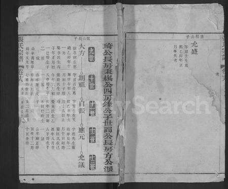 安徽张氏族谱-张氏宗谱 [残卷].pdf电子版缩略图