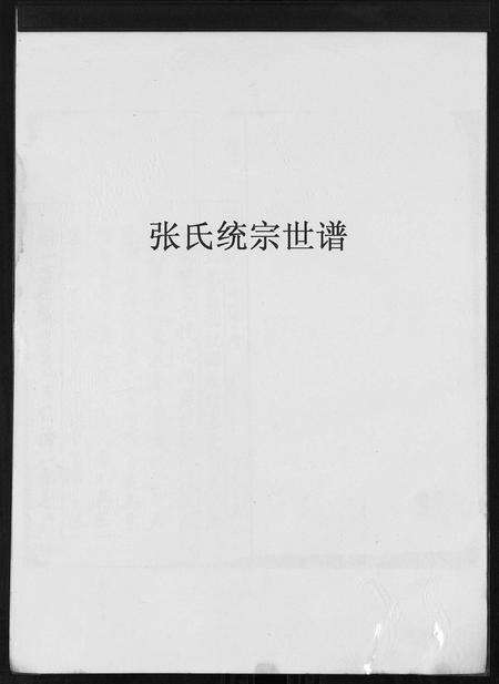 安徽张氏族谱-张氏统宗世谱.pdf电子版缩略图