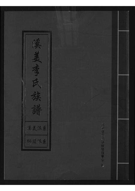 福建李氏族谱-芙蓉李氏族谱溪美派狮头派系.pdf电子版缩略图