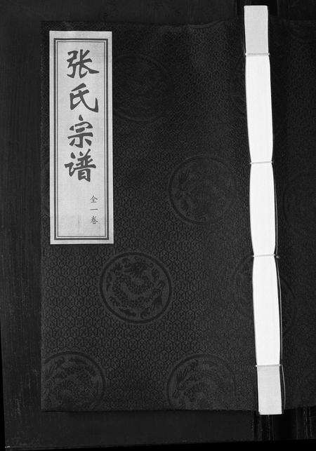 安徽张氏族谱-张氏宗谱 [全1卷](潦溪张氏宗谱).pdf电子版缩略图