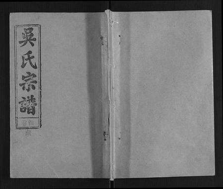 安徽吴氏族谱-吴氏宗谱[116卷首末各4卷].pdf电子版缩略图