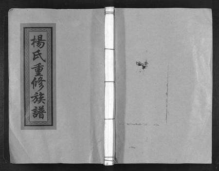 江西杨氏族谱-杨氏重修族谱[不分卷].pdf电子版缩略图