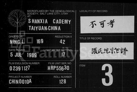 安徽张氏族谱-张氏统宗世谱 [21卷,首末各1卷].pdf电子版缩略图