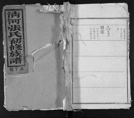 江西张氏族谱-瑞金张氏初修族谱.pdf电子版缩略图