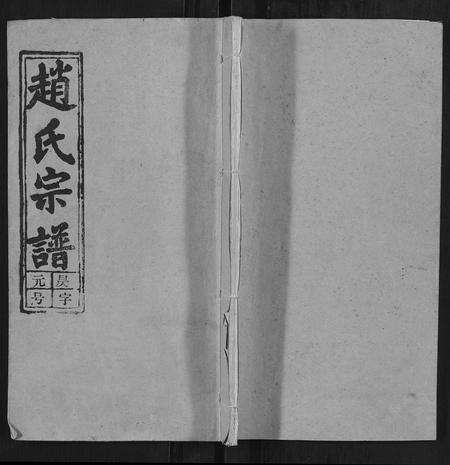 安徽赵氏族谱-赵氏宗谱[9卷].pdf电子版缩略图