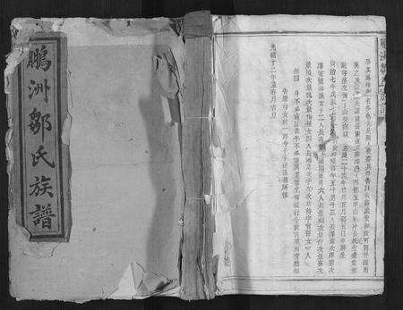 江西邹氏族谱-鹏洲邹氏族谱[不分卷].pdf电子版缩略图