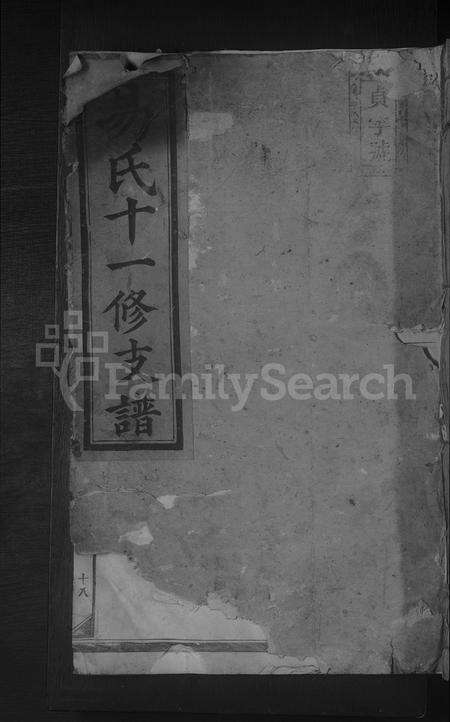 江西易氏族谱-易氏分支坐挪十一修族谱 [残卷].pdf电子版缩略图