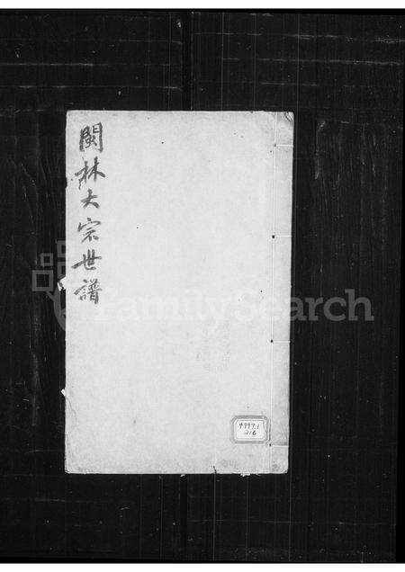 福建林氏族谱-闽林大宗世谱.pdf电子版缩略图