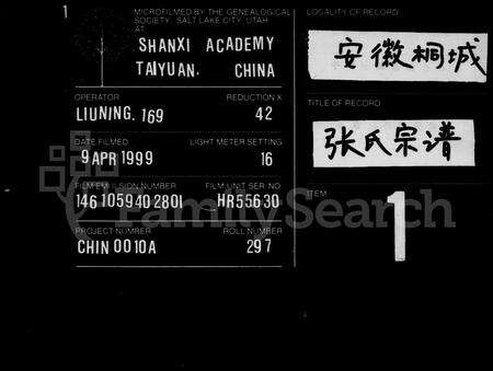 安徽张氏族谱-张氏宗谱 [38卷,末1卷].pdf电子版预览图