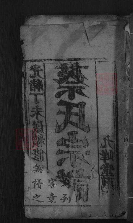 湖北省黄冈市麻城市蔡氏九峰堂族谱-蔡氏宗谱.pdf电子版缩略图