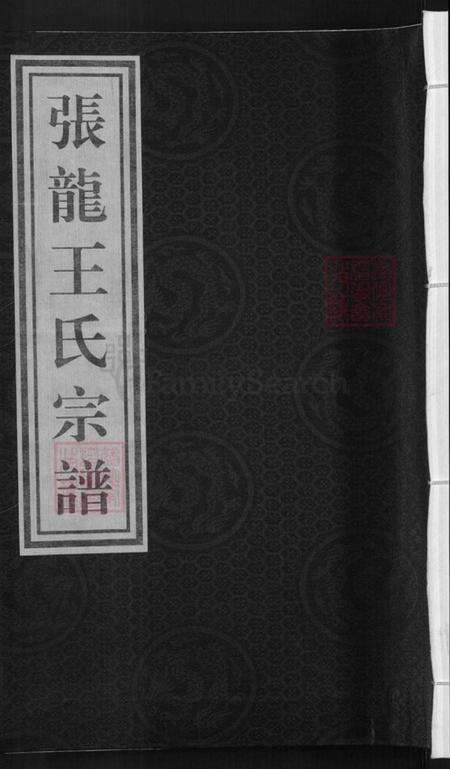 浙江省金华市兰溪市黄店镇王氏余庆堂族谱-张龙王氏宗谱.pdf电子版缩略图