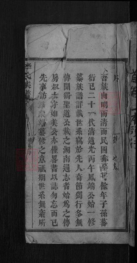 湖南省常德市桃源县李氏族谱-李氏族谱.pdf电子版缩略图